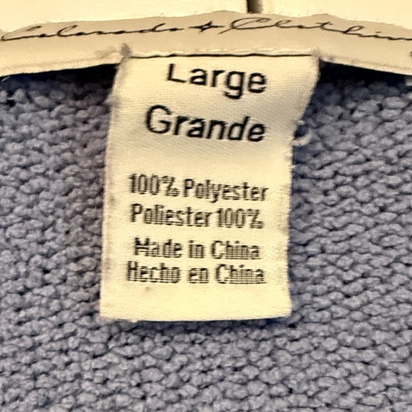 Tranquility by Colorado Clothing V-Neck Sweater in Slate Blue - Picture 5 of 10